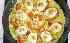 huevos turcos en sarten