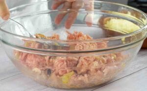 Carne picada filetes rusos